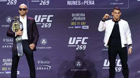 UFC 269 Odds & Betting Lines .